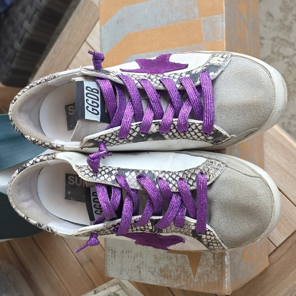 GOLDEN GOOSE Superstar Sneakers Size 6 - Picture 4 of 13